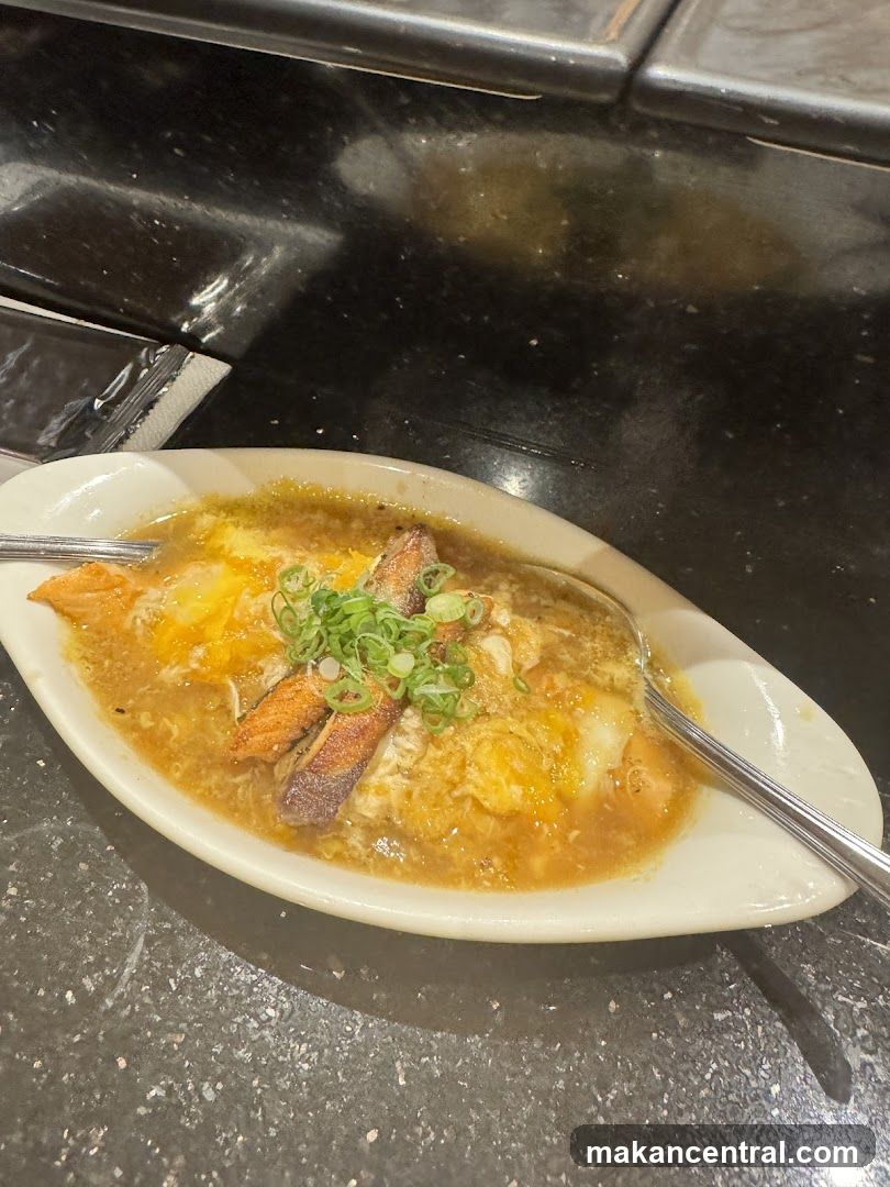 Food dish on table