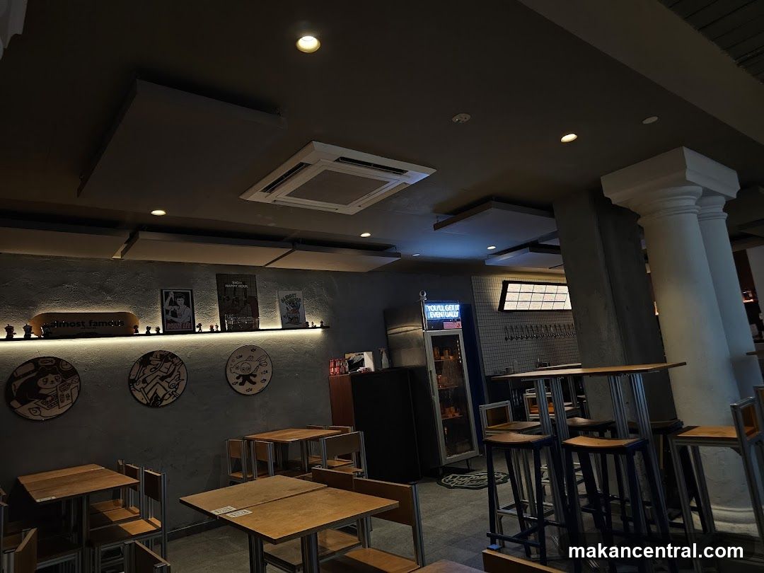 Interior of a café or restaurant