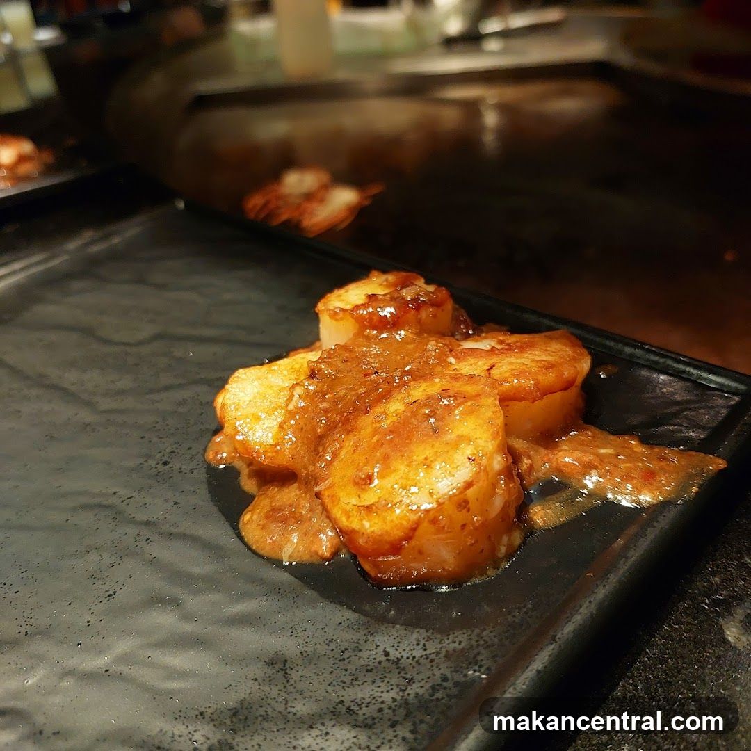 Grilled Seafood Dish
