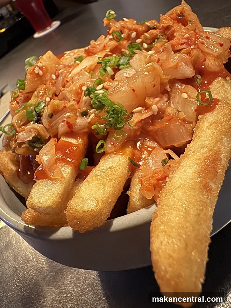 Korean-style fries dish
