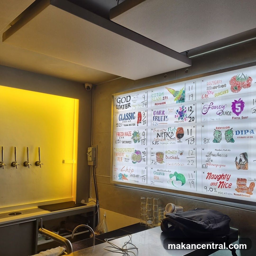 Beer Menu Board
