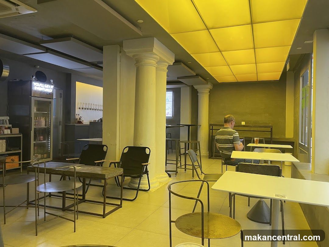Interior of a café or restaurant