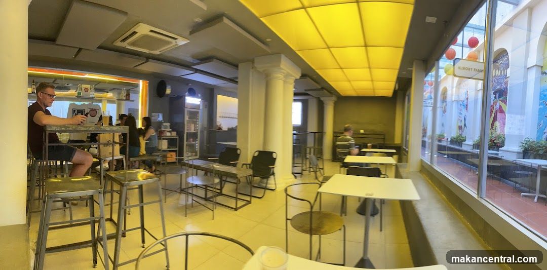 Interior of a café or restaurant