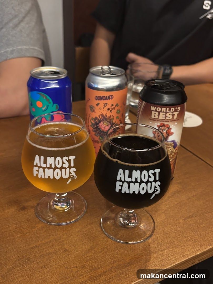 Beer Tasting at Bar