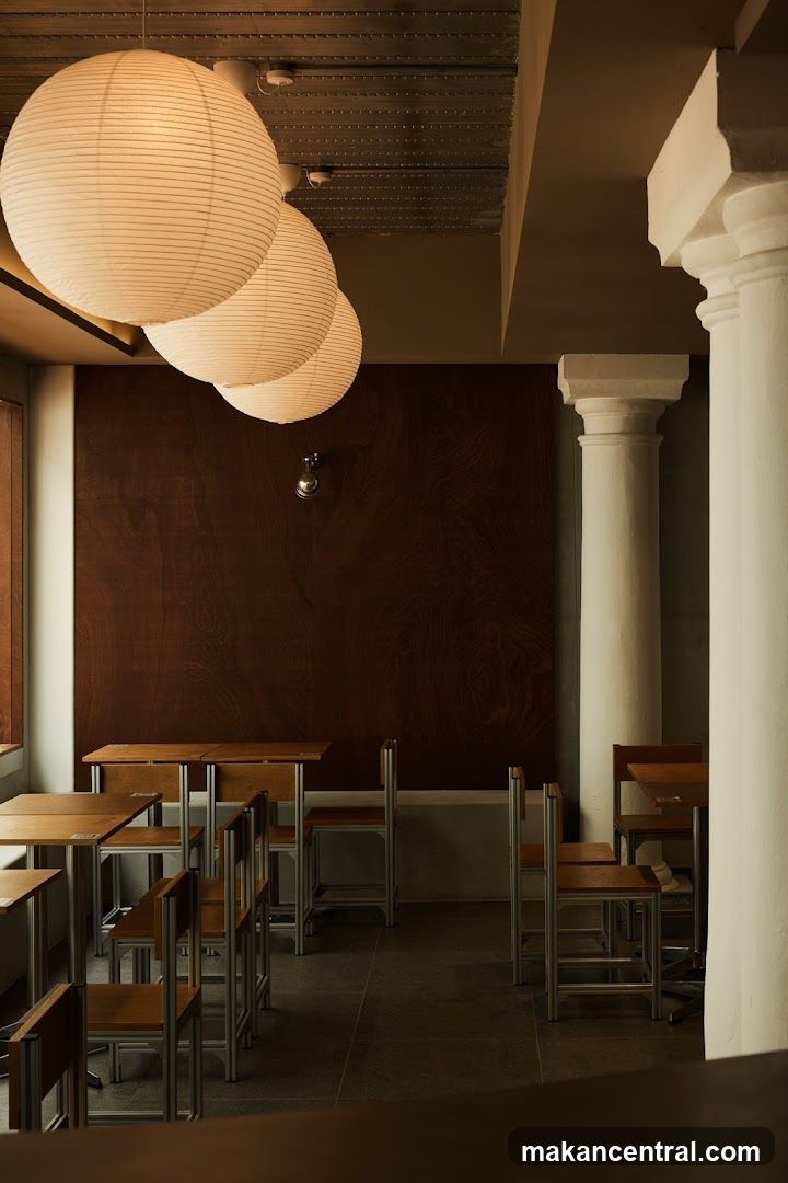 Interior of a café or restaurant