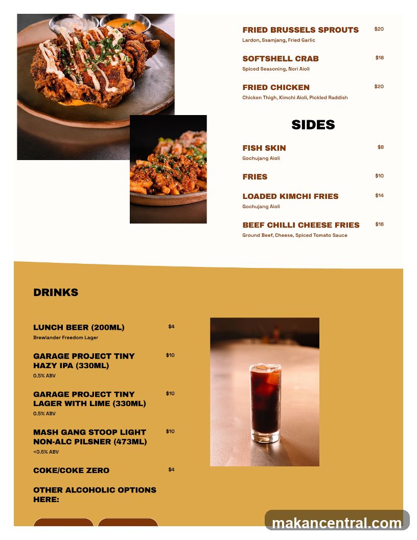 Restaurant Menu