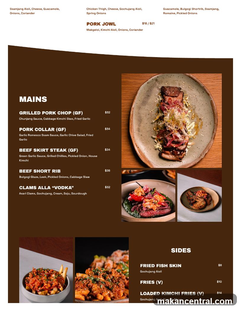 Restaurant Menu