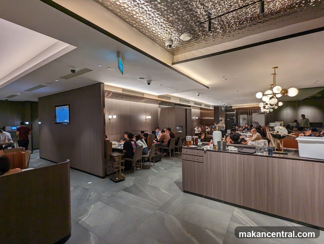 Interior of a dining establishment