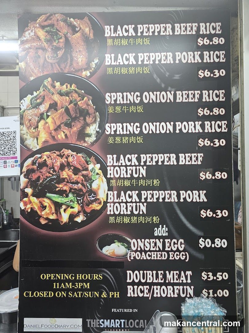 Restaurant Menu Board