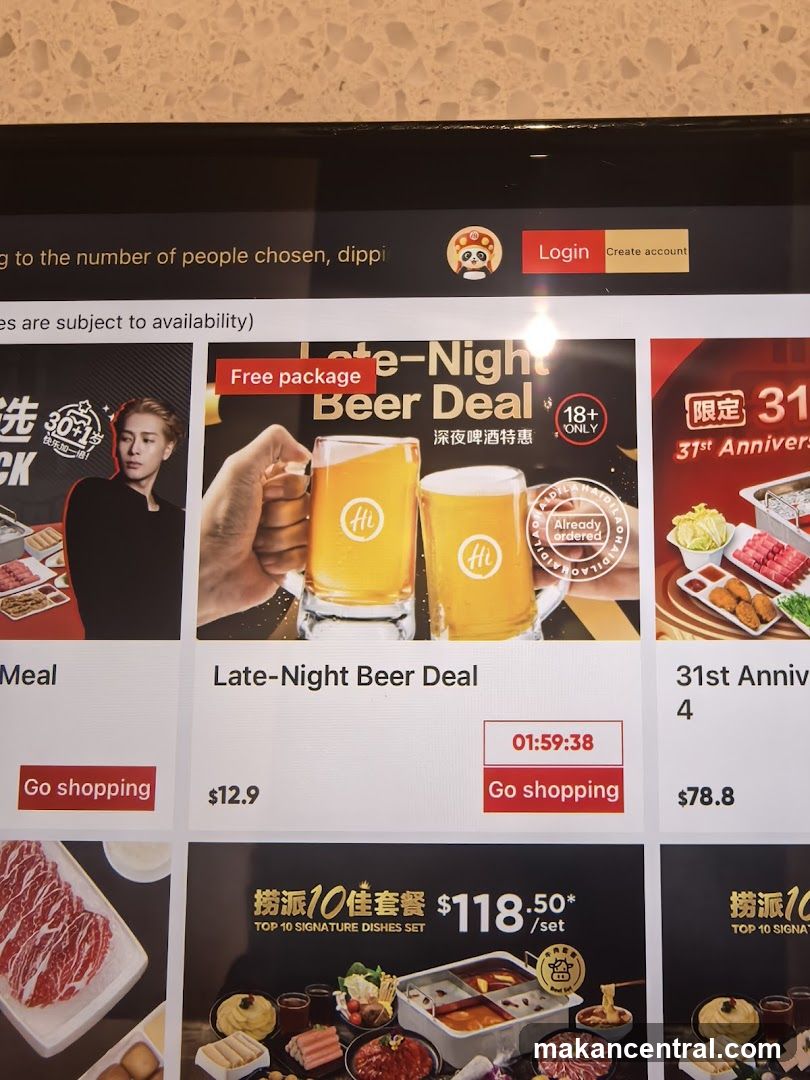Digital Menu Display