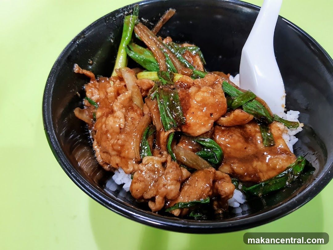 Food in a bowl