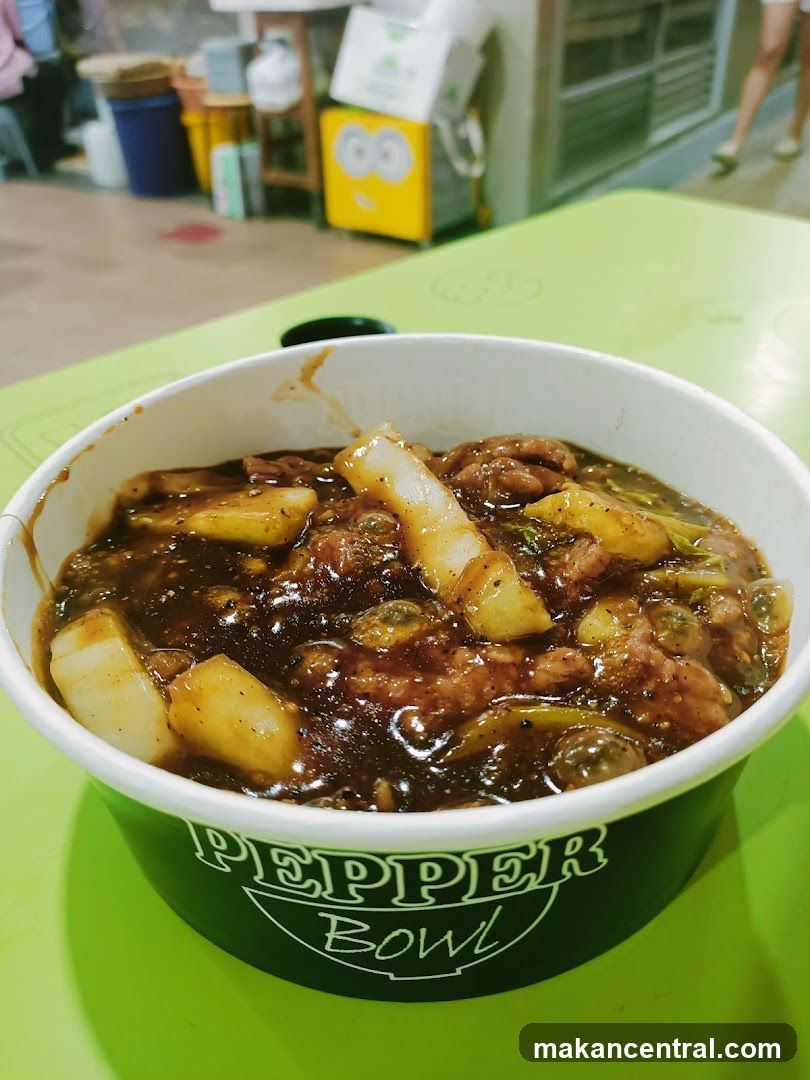 Pepper Bowl Food Item