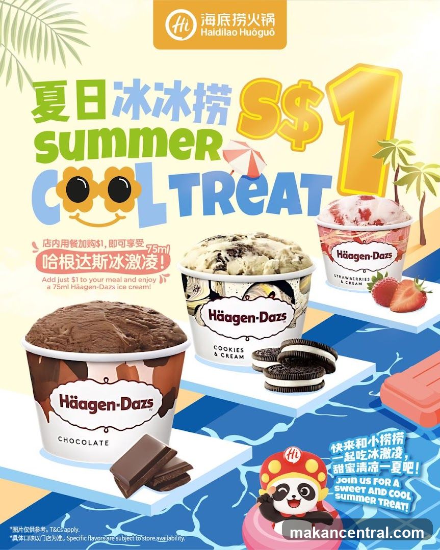 Haidilao Huoguo Summer Cool Treat Promotion