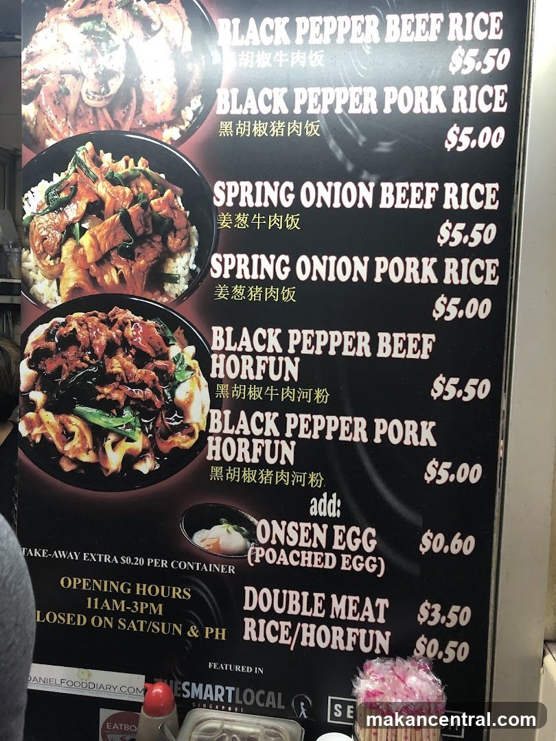 Restaurant Menu Board
