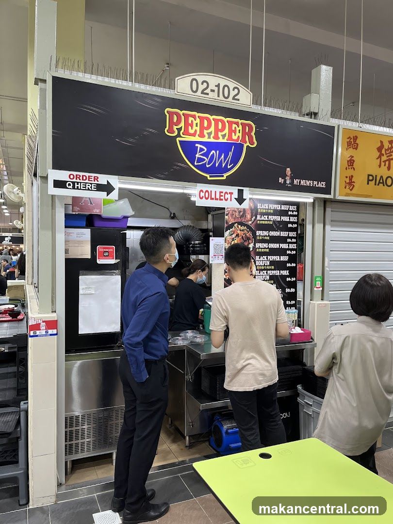 Pepper Bowl Food Stall Interior