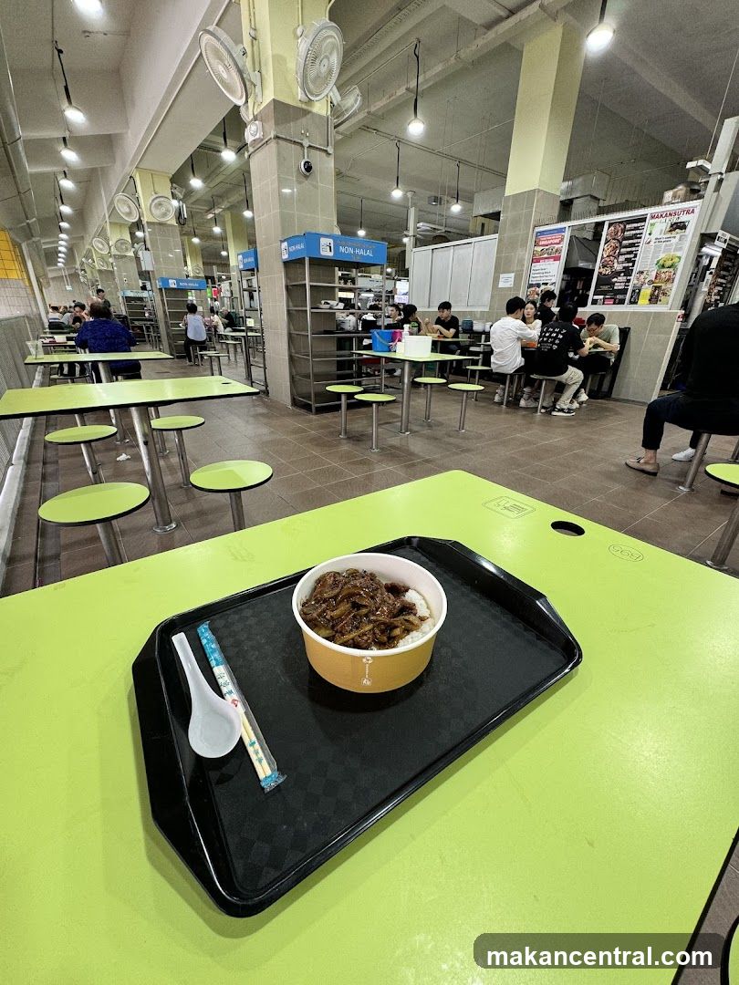 Food court interior