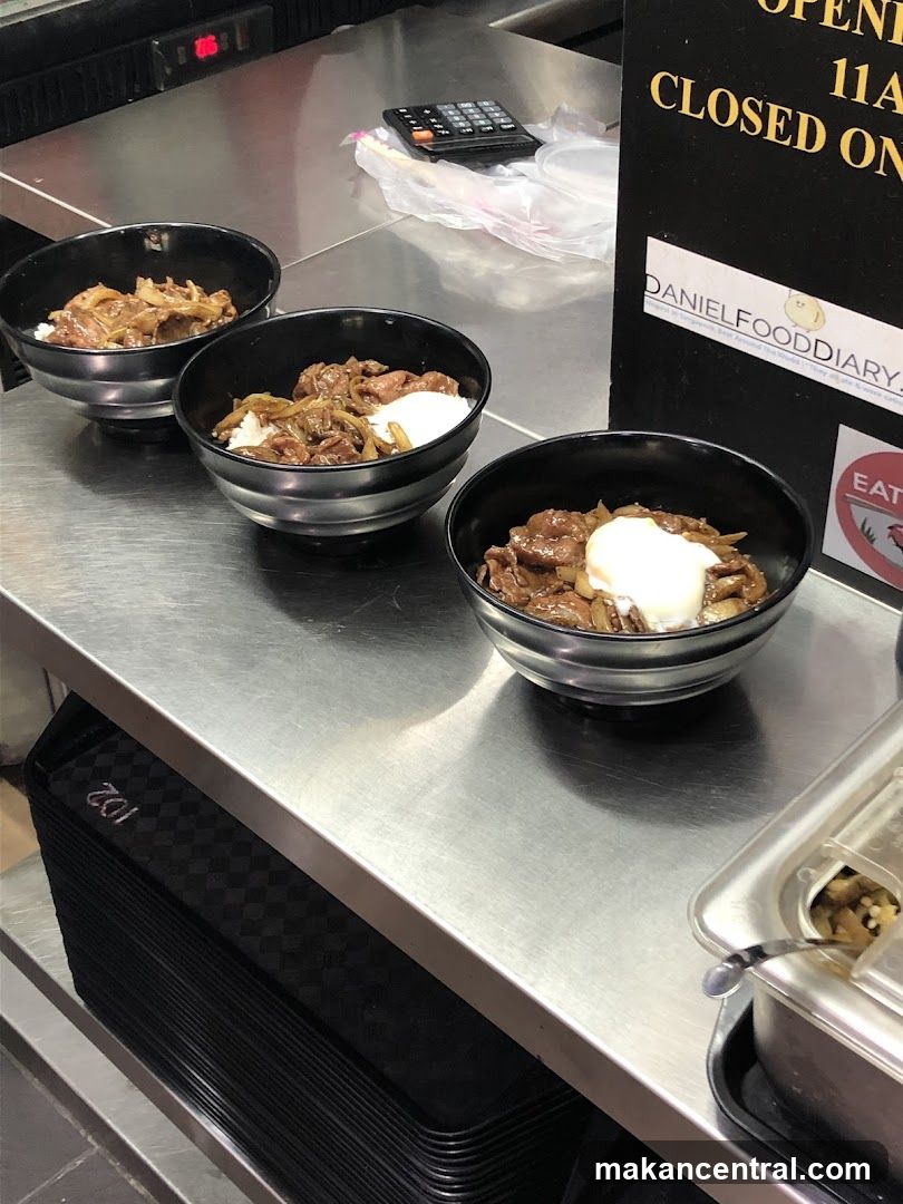 Food bowls on counter