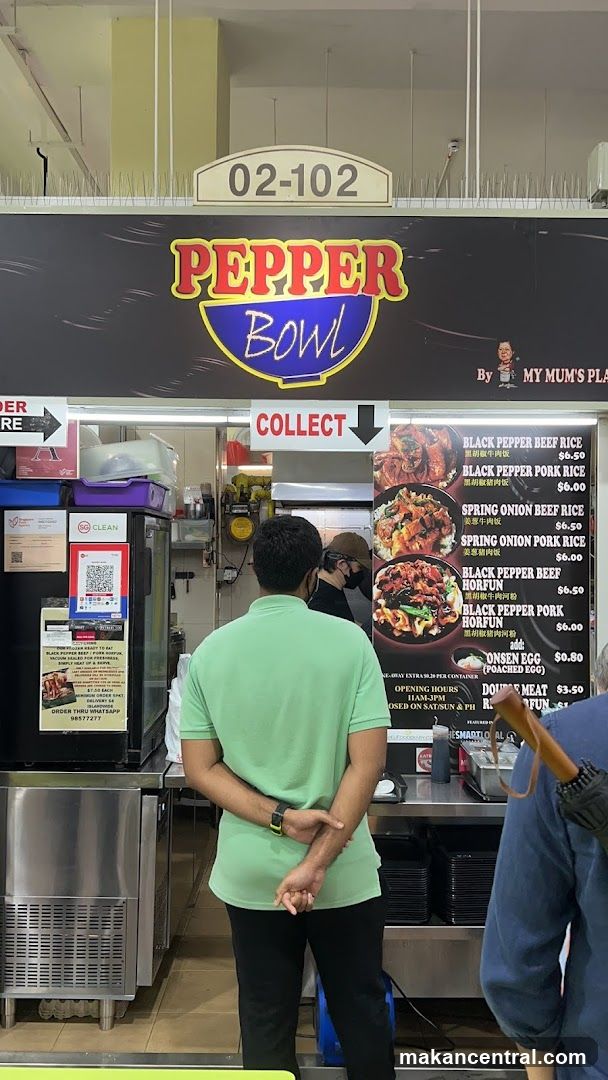 Pepper Bowl Food Stall Interior