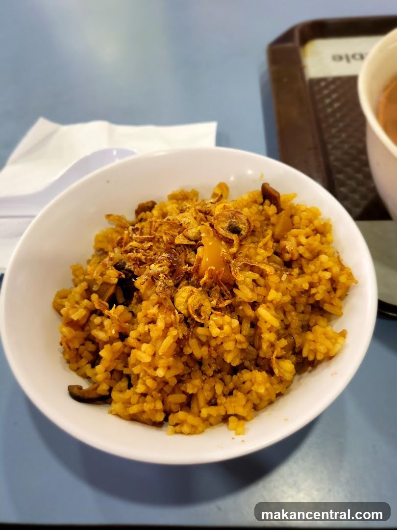 Rice dish in bowl