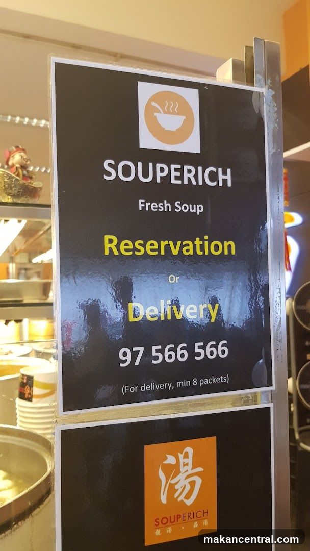 Souperich Soup Signage