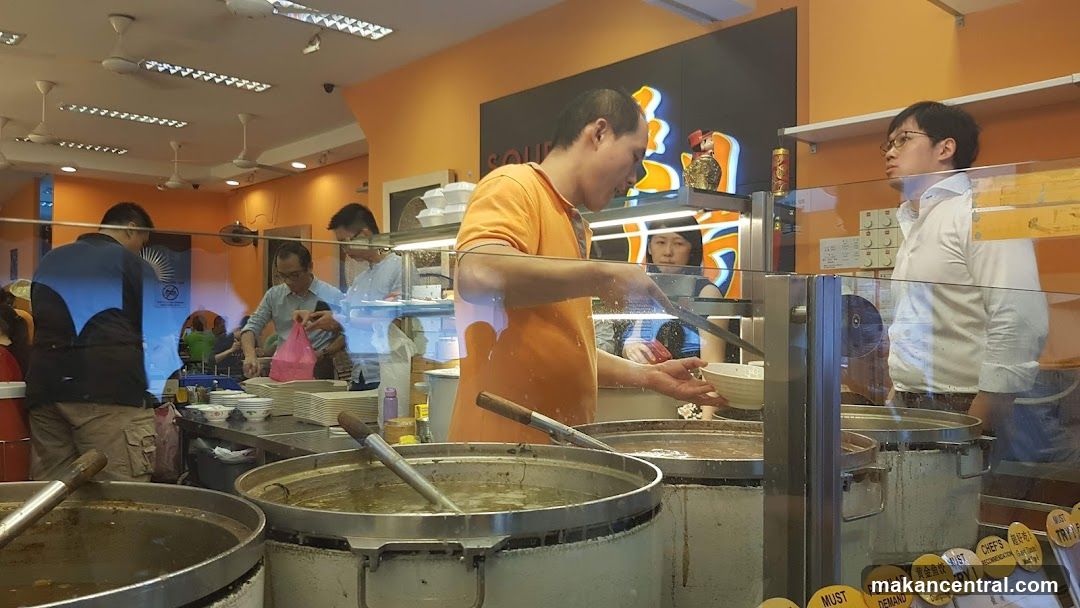 Food stall interior