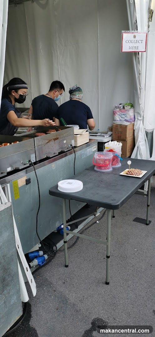 Food Vendor Tent Interior
