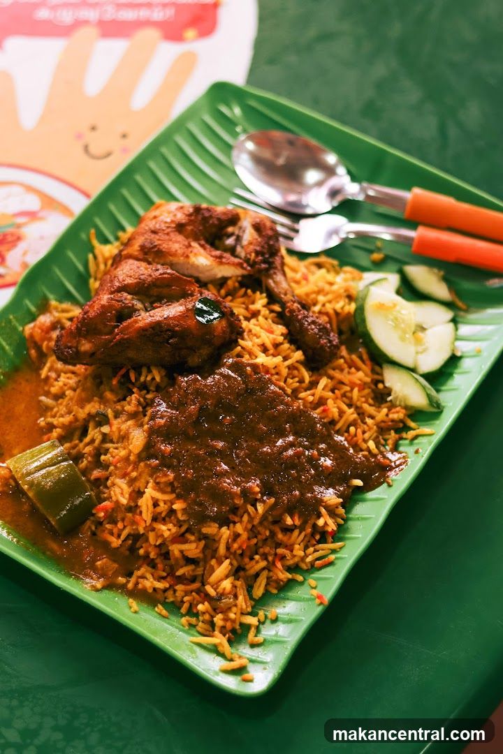 Food served on green plate