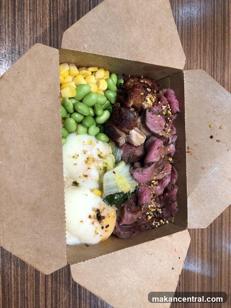 Food in Takeout Box