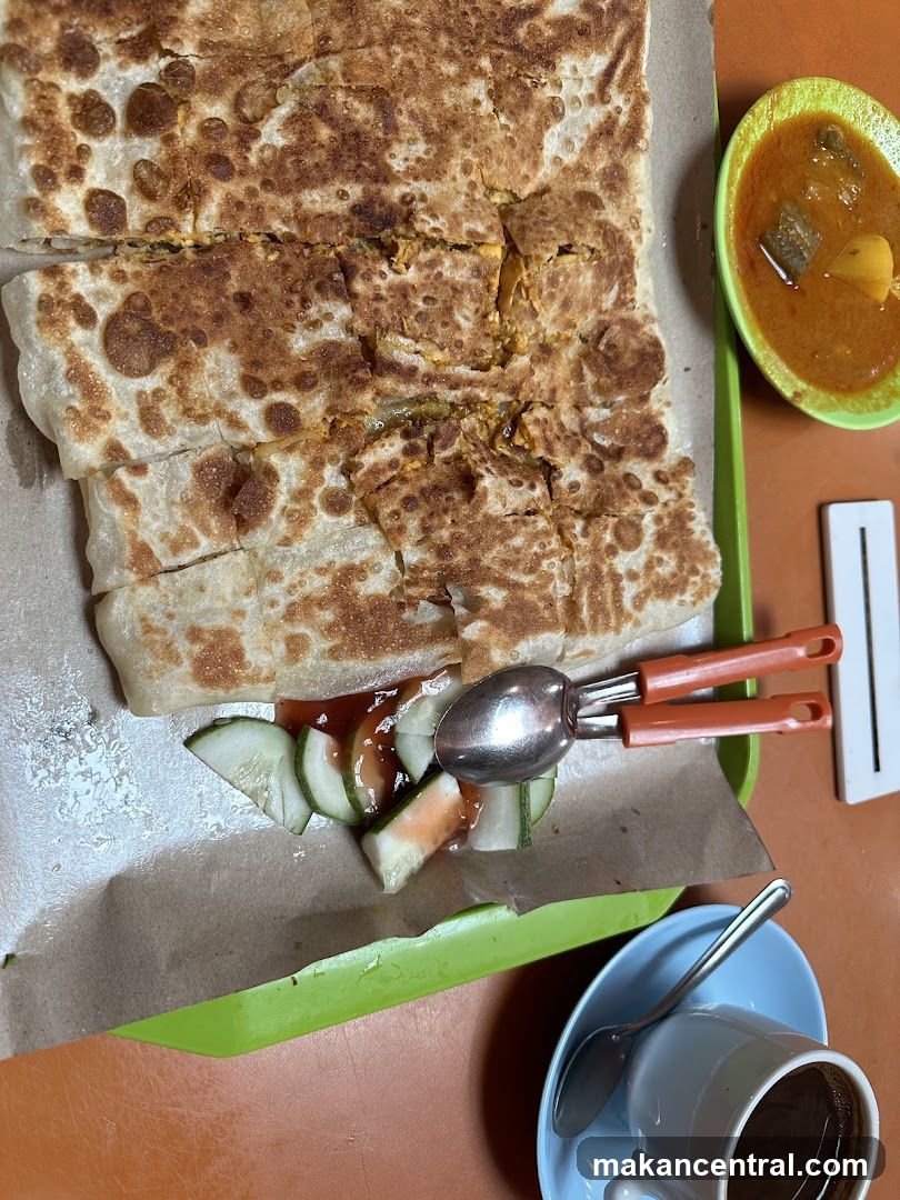 Food served on tray