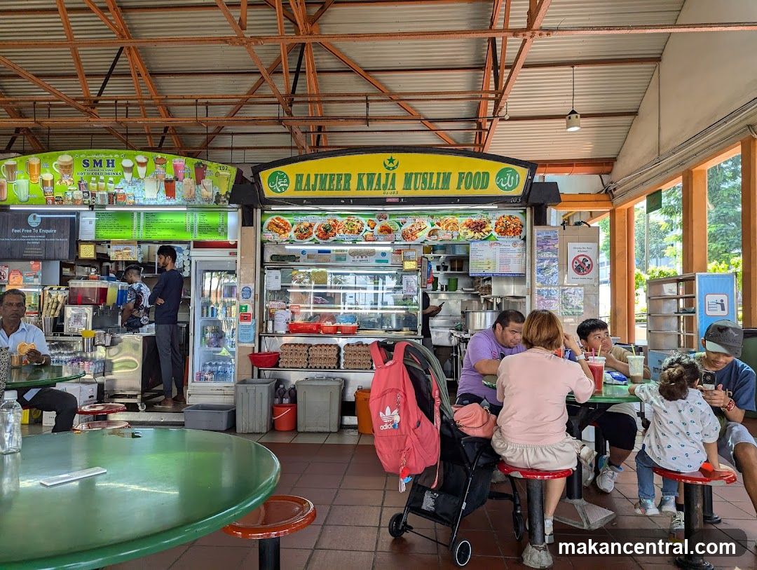 Hajmeer Kwaja Muslim Food stall interior