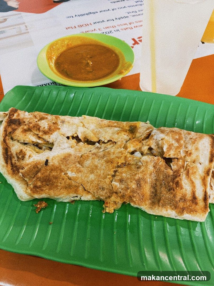 Food served on green plate