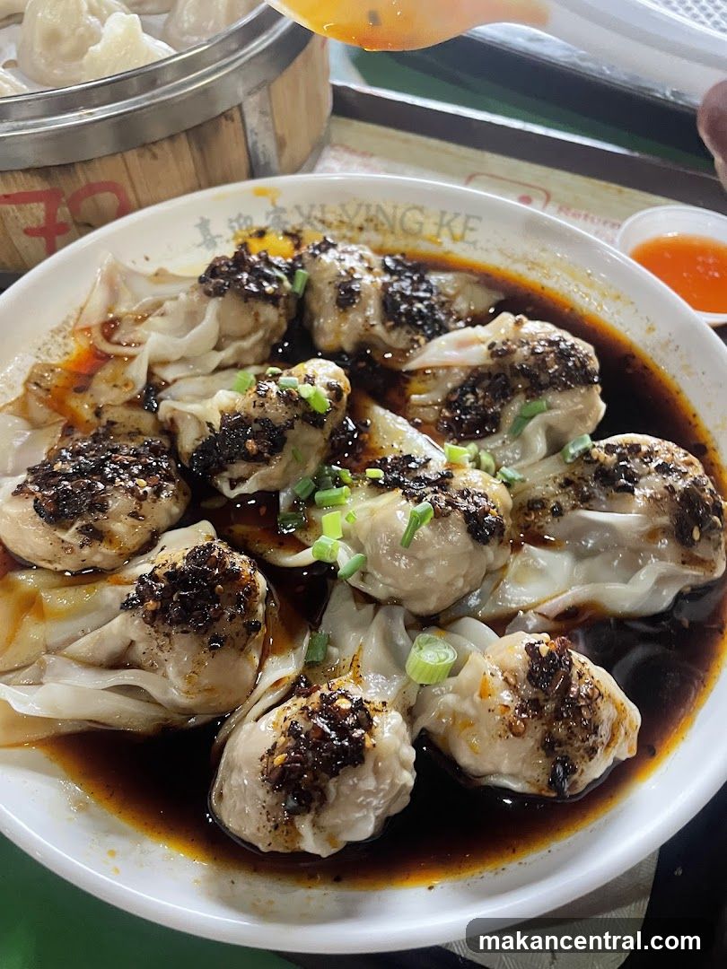 Dumplings with Sauce