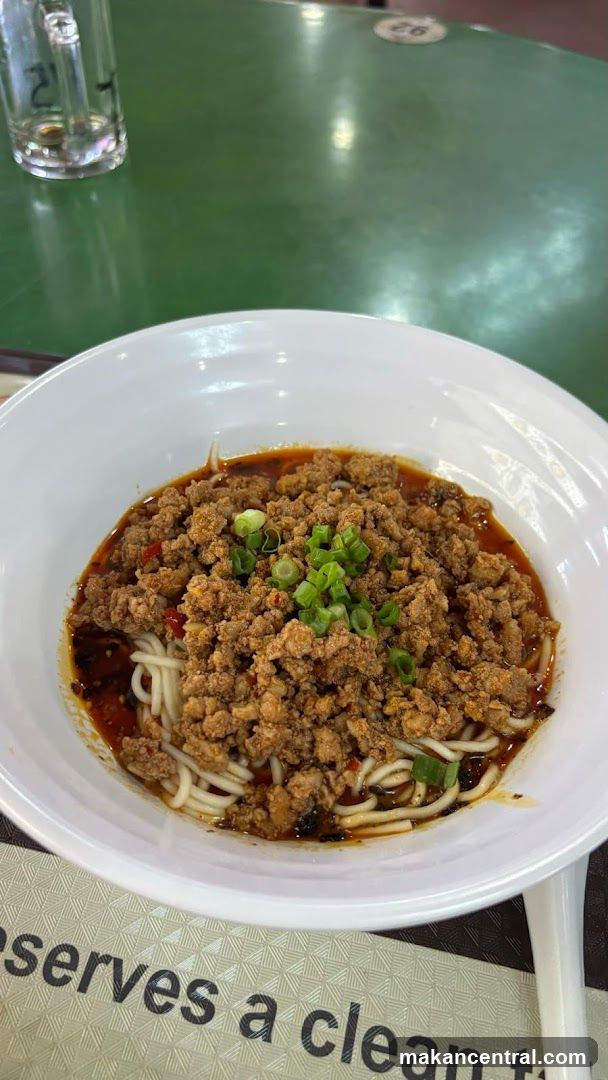 Noodle dish in restaurant