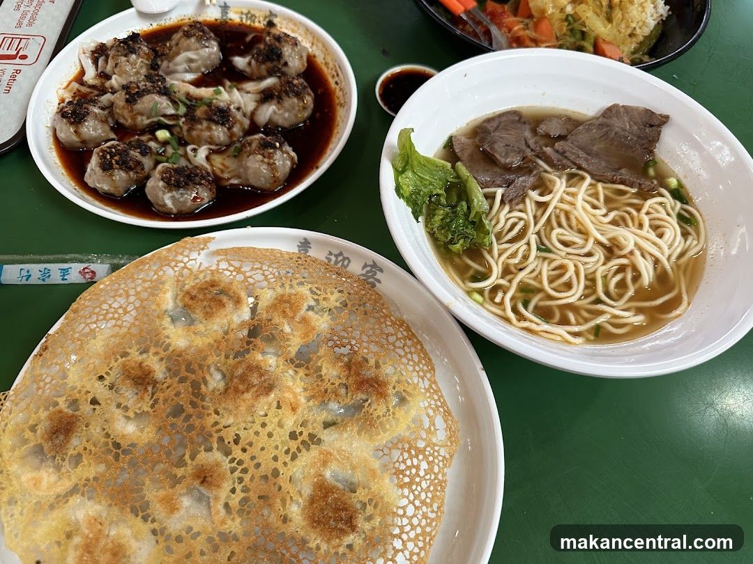 Dining Table with Chinese Cuisine