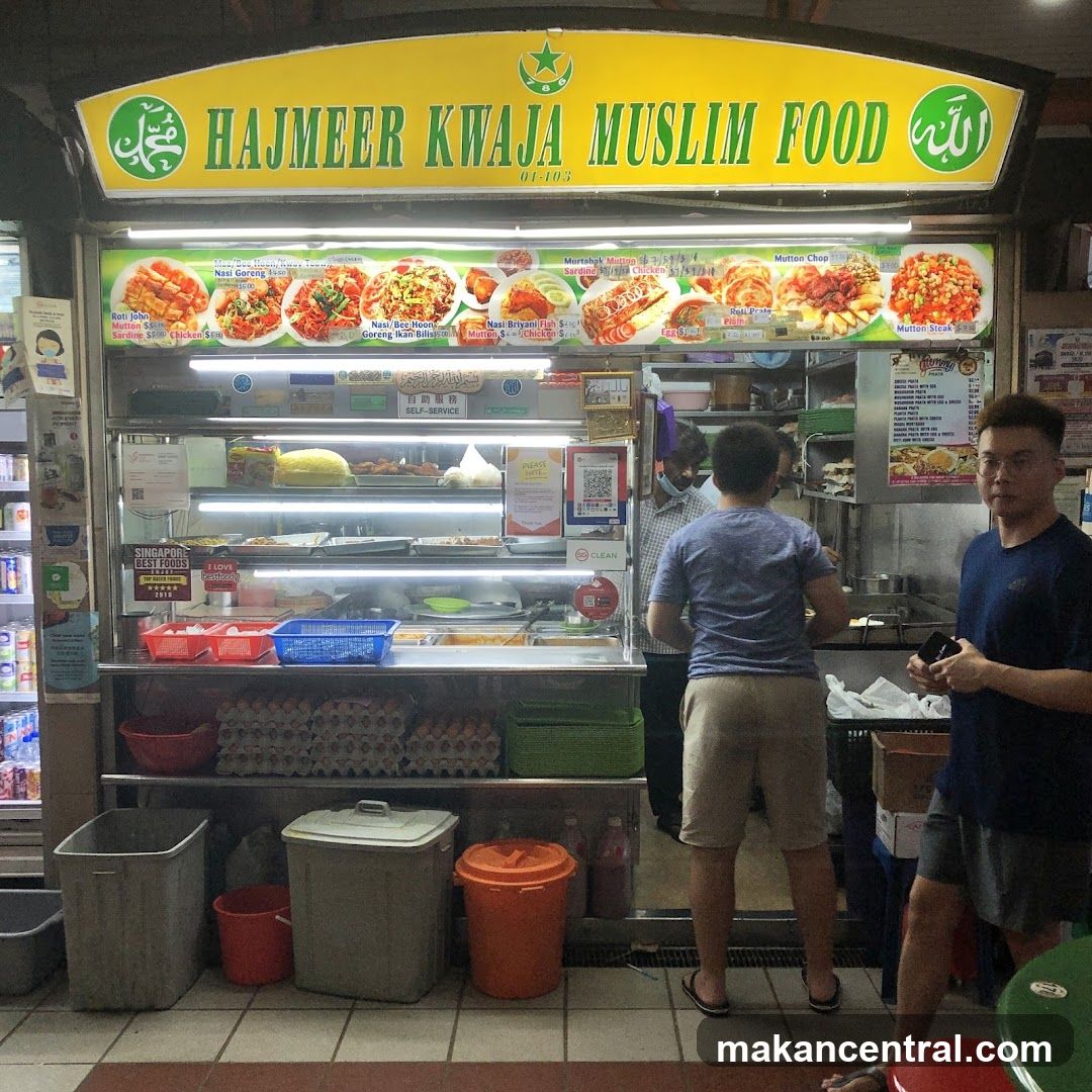 Hajmeer Kwaja Muslim Food stall