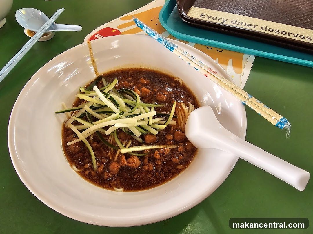 Noodle Dish at Food Stall