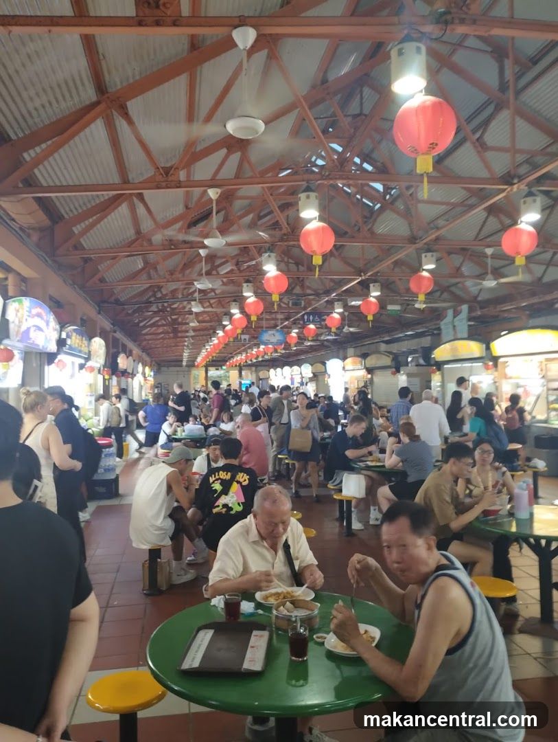 Food court interior