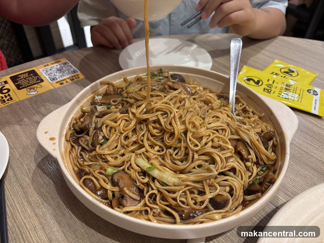 Noodle Dish at Restaurant