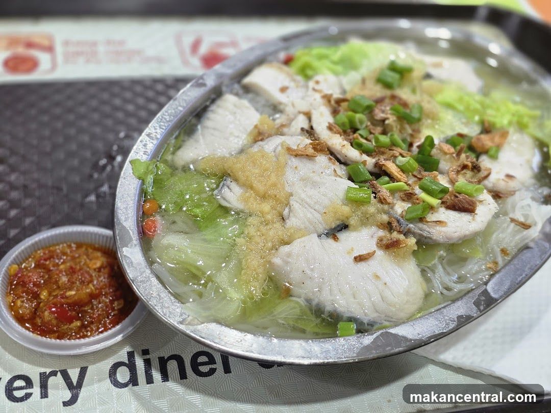 Food dish at dining area