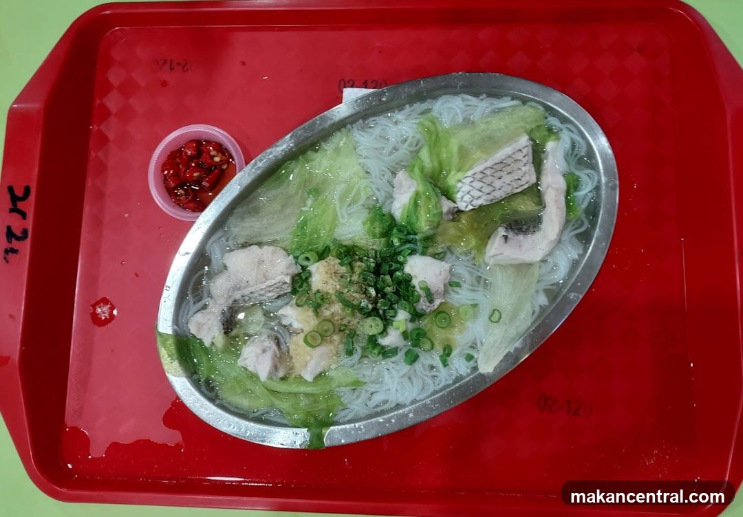 Food on tray