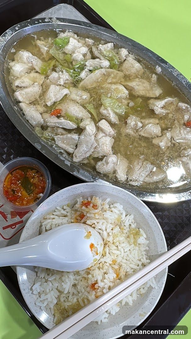 Food served on tray
