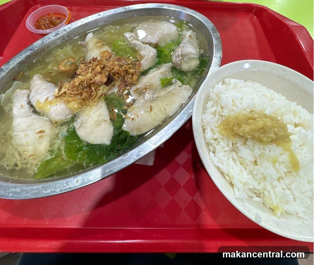 Food served on tray