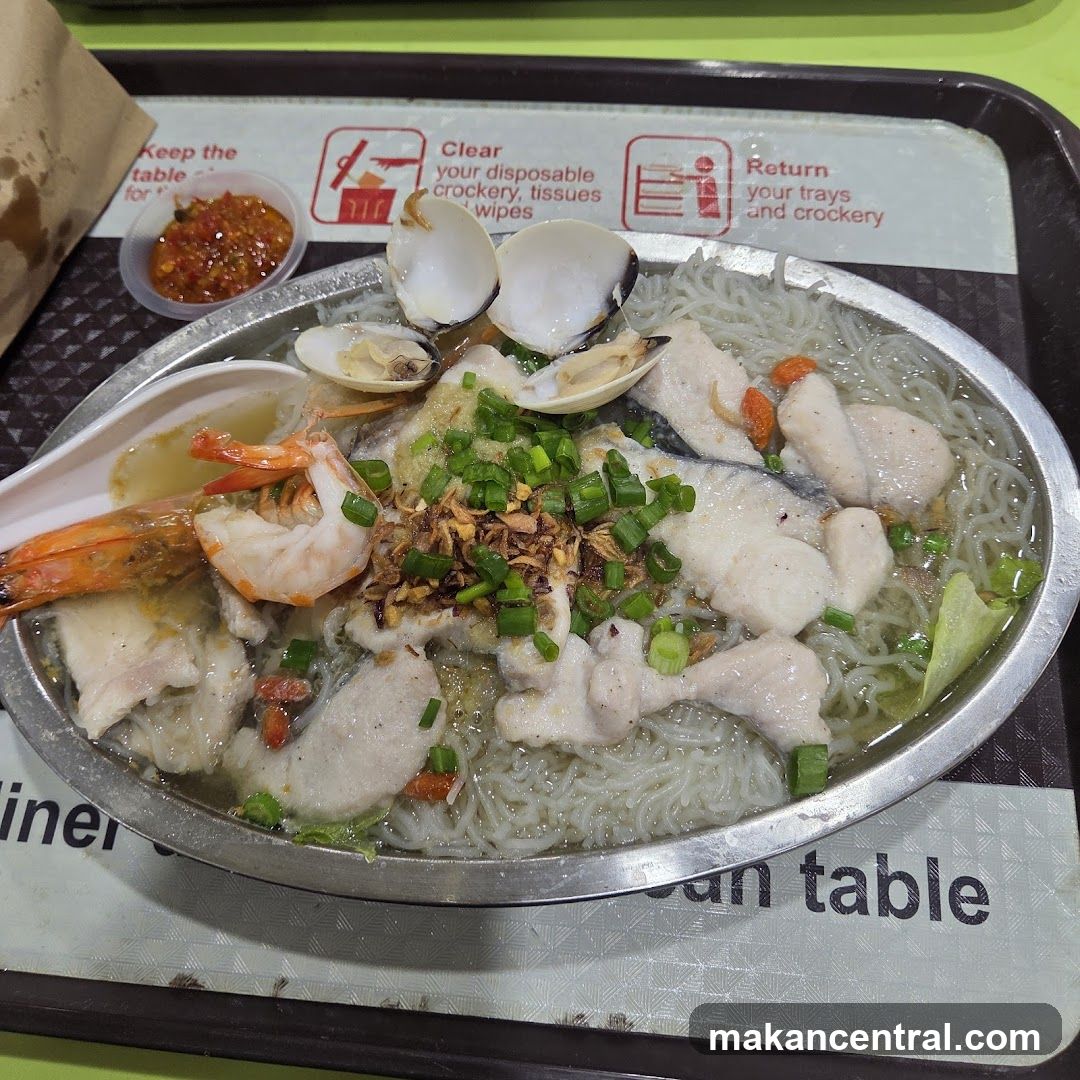 Food served on tray