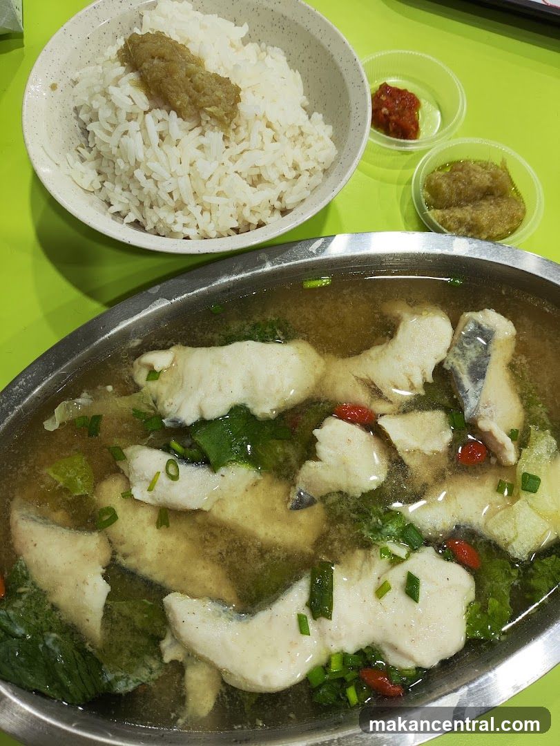 Food served at a dining table