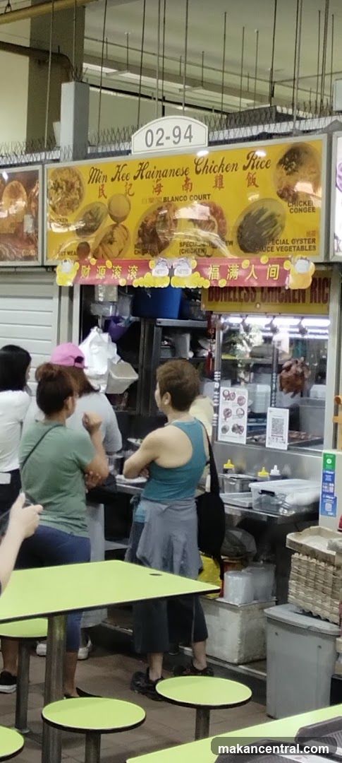 Food stall interior