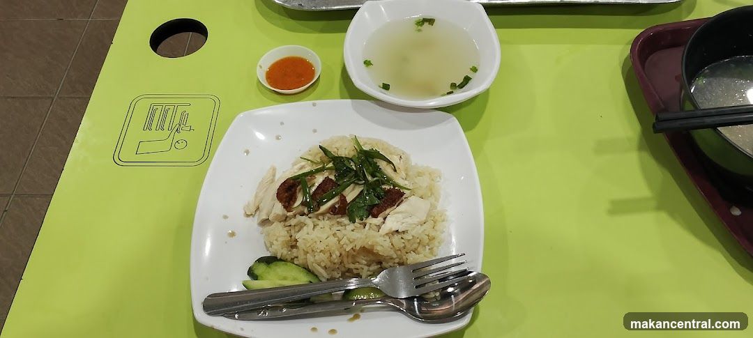 Food served at a counter