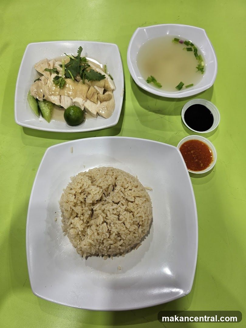 Food served at a restaurant