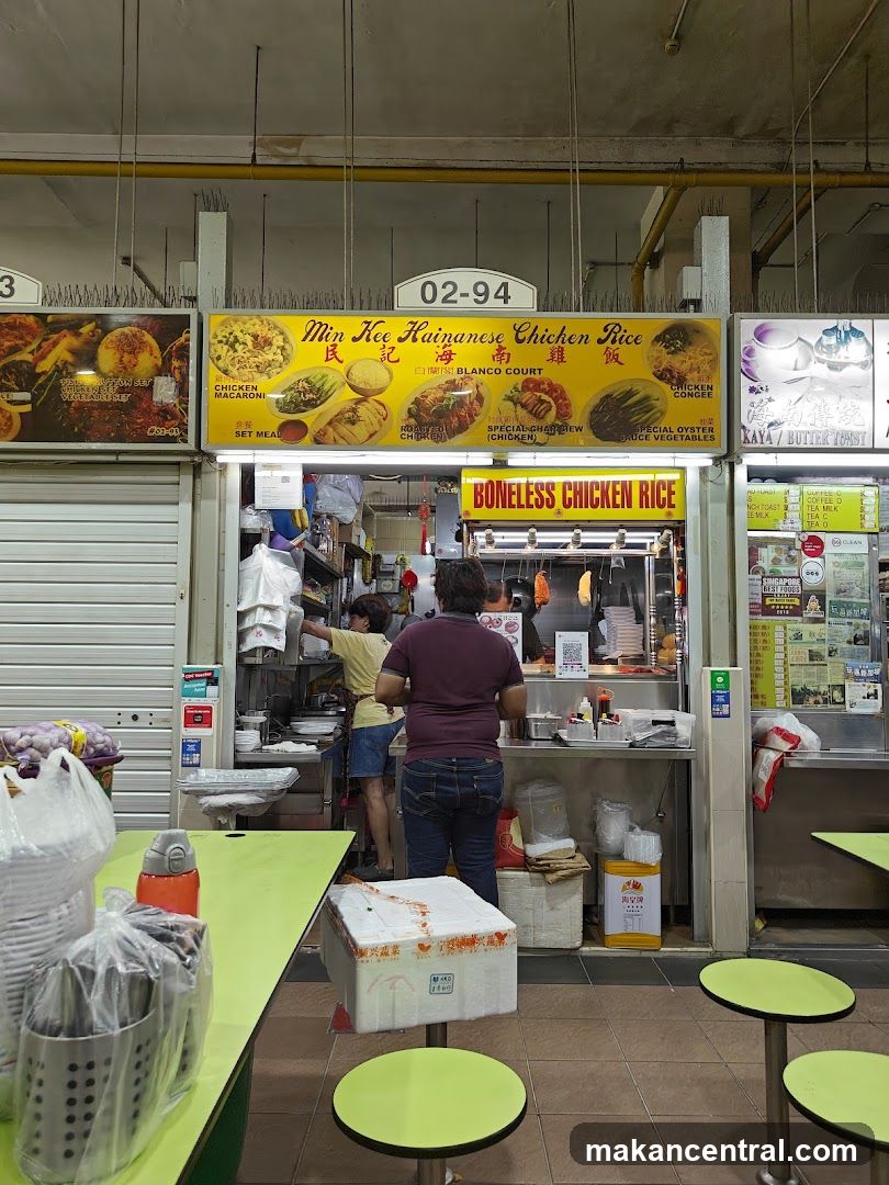 Food stall interior