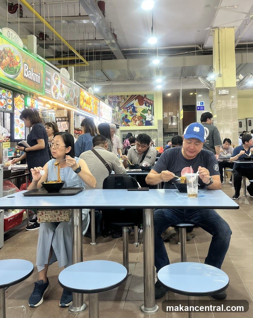 Food court interior