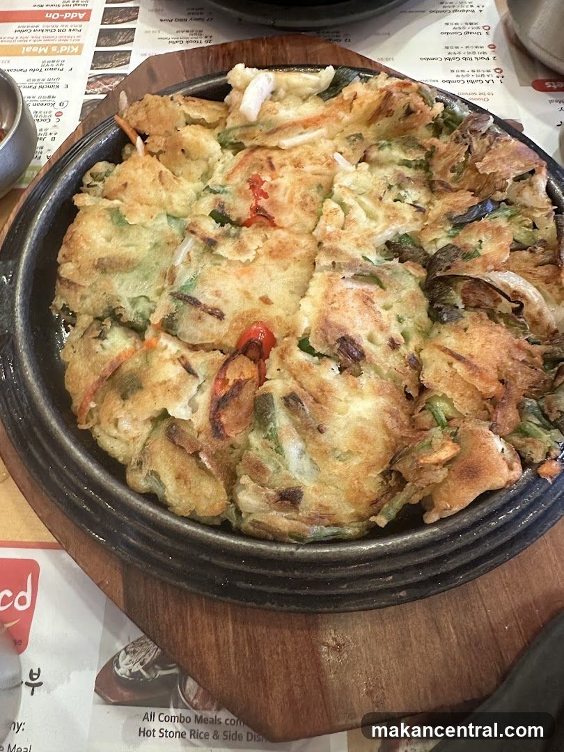 Food served in a stone pot